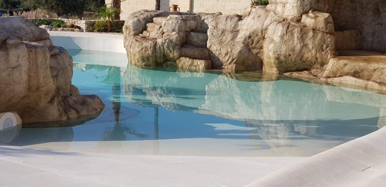 לצ'ה Villa Zecca Con Piscina מראה חיצוני תמונה